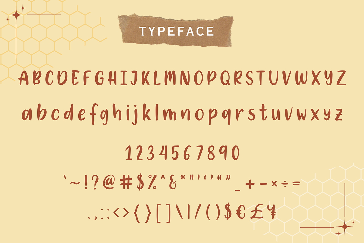 Milk & Honey | Handwriting Font, a Font by BAMBIN (Photo 8 of 8)
