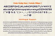 Sans & Handwritten for Comic Font, a Handwritten Font by Simetrica Labs (Thumbnail 9 of 10)