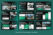 Black Green Venture Capital Pitch, a Presentation Template by Sixtemp (Thumbnail 2 of 3)