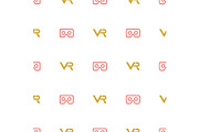 Seamless Vector Pattern. VR Patterns, a Pattern Graphic by FineArtStudio (Thumbnail 1 of 3)