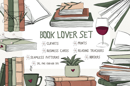 BOOK LOVER SET AND A BONUS