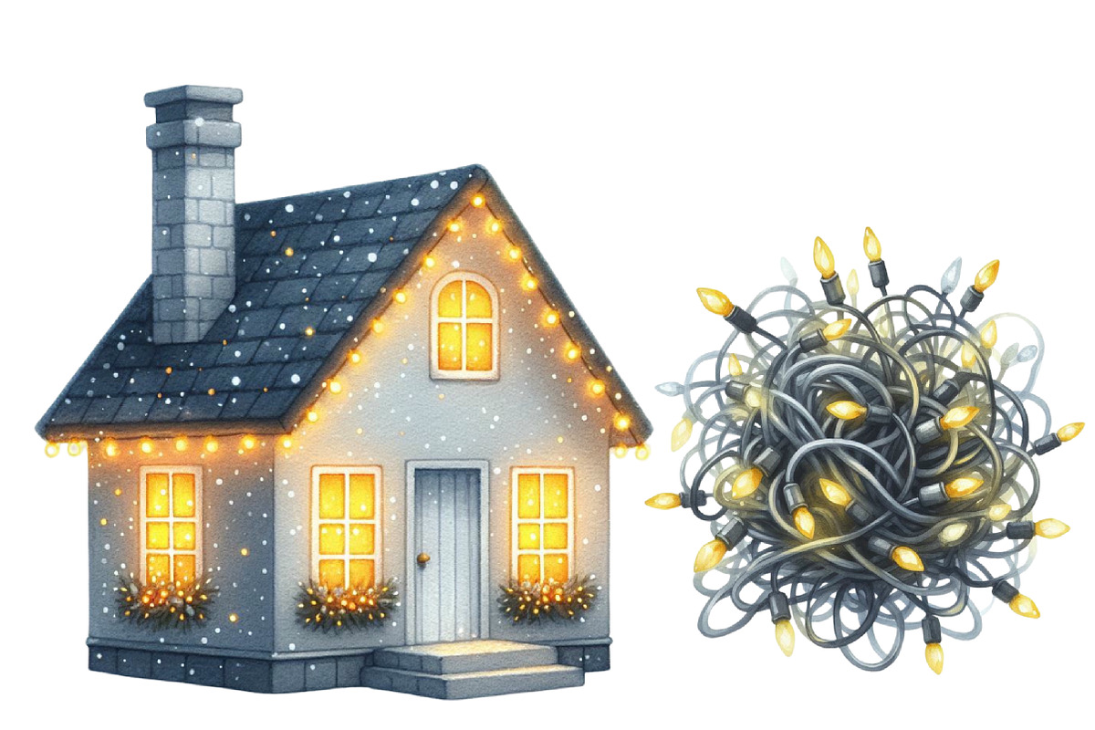 Christmas Light Clipart, an Illustration by Designworld (Photo 4 of 5)
