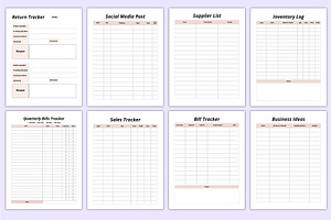 2025 Side Hustle Planner Canva Kdp