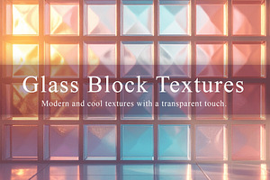 16 Glass Block Textures