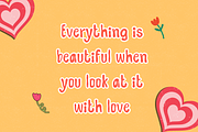Lollipop love retro vintage fonts, a Handwritten Font by JJuta (Thumbnail 3 of 7)