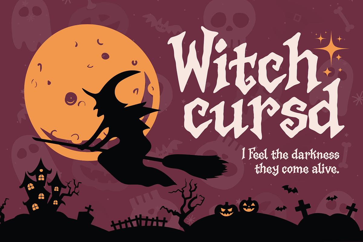 Mevisto – Horror Halloween Display, a Handwritten Font by MaikoHatta (Photo 4 of 7)