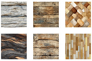 Wood Digital Textures Paper Pack, a Pattern Graphic by CreationArt (Thumbnail 3 of 5)