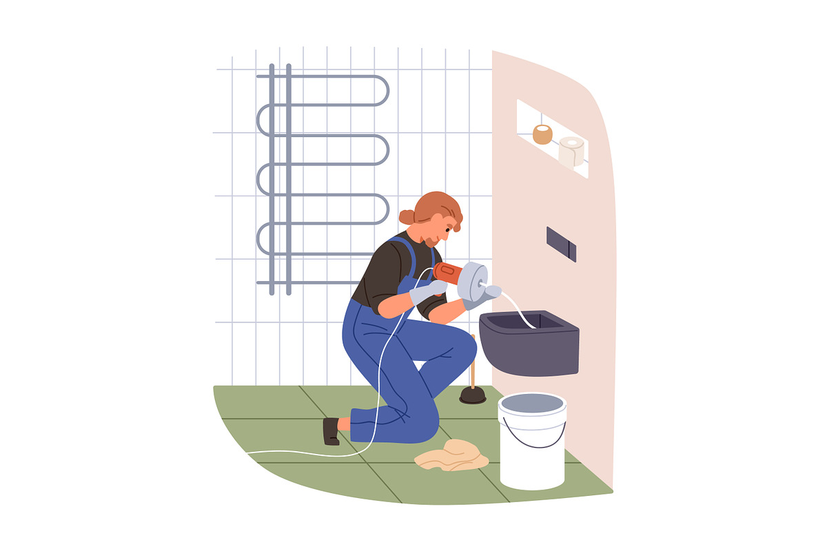Repairmen, home repair workers set, a Work Illustration by Good Studio (Photo 10 of 13)