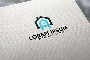 Real Estate letter A logo, a Branding & Logo Template by REDVY CREATIVE