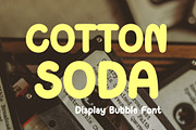 Bubble Display Font-Cotton Soda, a Handwritten Font by ZoloDesignHub (Thumbnail 6 of 9)