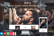 Jed’s – Barber & Hair Salon WordPres, a WordPress Template by Cherry Wordpress Theme (Thumbnail 1 of 2)