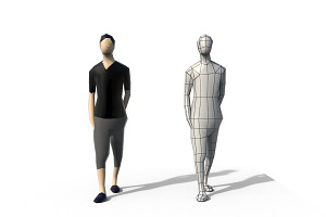 Low Poly People Pack - Man