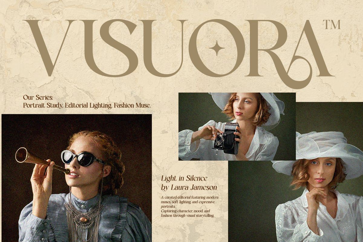 Qasela - Retro Stylish Serif Font, a Serif Font by Qweera Studio (Photo 3 of 12)