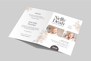 Funeral Service Brochure With Floral, a Flyer Template by BrandPacks (Thumbnail 6 of 9)
