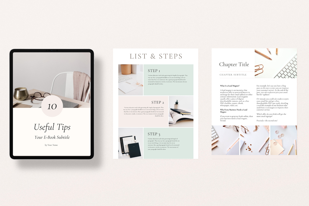 Canva Marketing E-Book Mega Bundle, a Templates & Theme by Amado Brand Design Studio (Photo 8 of 15)