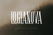 Logianova Font, a Serif Font by albert_kalingga (Thumbnail 1 of 5)