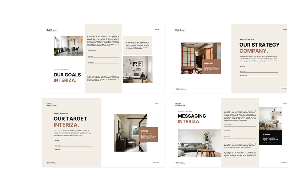 Interiza - Furniture Presentation, a Presentation Template by prps.std (Photo 5 of 9)