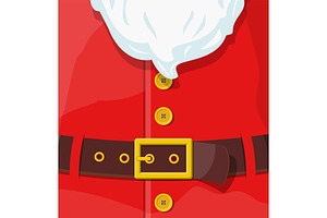 Red Santa Claus Suit.