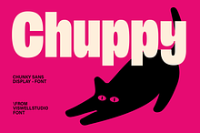 Chuppy Bold Display Font