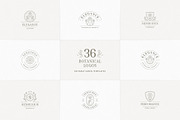 36 Botanical Logo Templates | Canva, a Branding & Logo Template by Vasya Kobelev (Thumbnail 1 of 10)