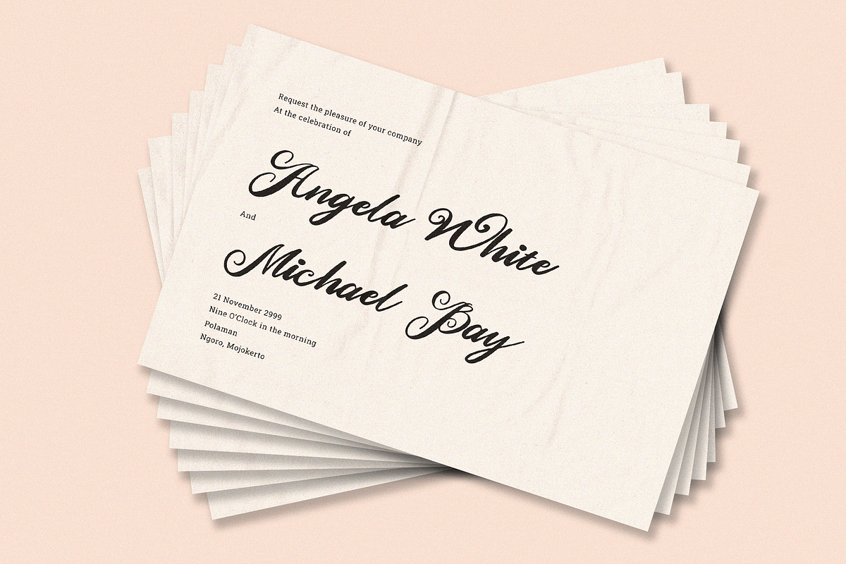 Romane | Classic Handwritten Script, a Handwritten Font by Ardana Creative (Photo 7 of 11)