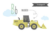 Vector A-Z transport alphabet, an Education Illustration by narinadraban (Thumbnail 4 of 22)
