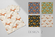 Fox Patterns & Clipart, a Pattern Graphic by Tori Design (Thumbnail 4 of 6)