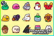 2D Characters - Pet Pack 2, an Animal Illustration by LAYERLAB (Thumbnail 2 of 7)