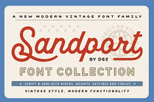 Sandport Font Collection