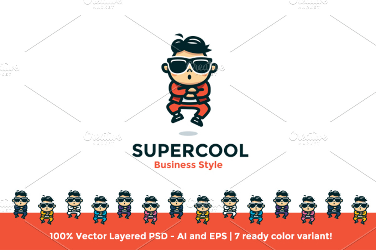 Supercool Business Style Logo, a Branding & Logo Template by Manudesign (Photo 1 of 3)