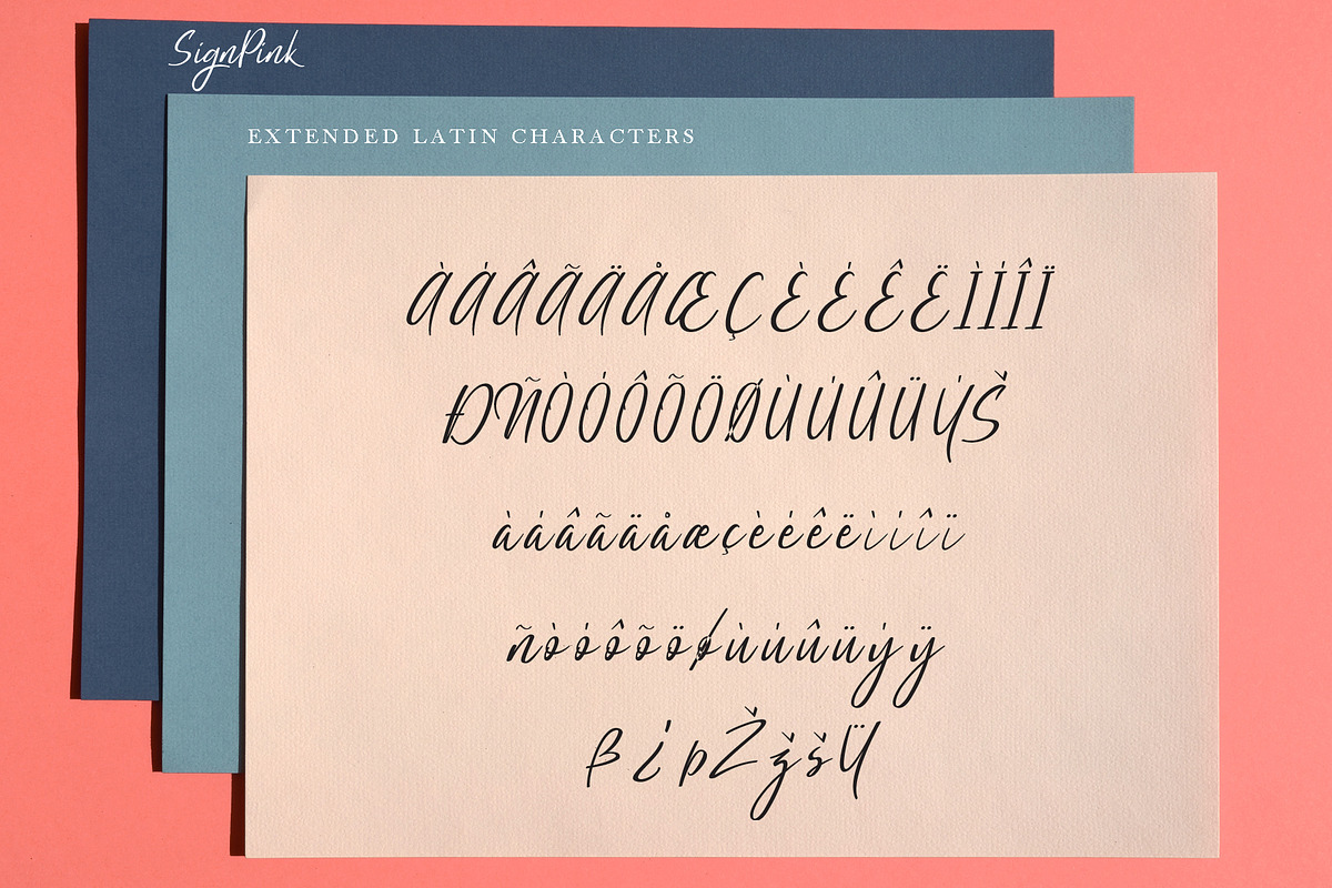 SignPink, a Script Font by Indotitas (Photo 7 of 9)