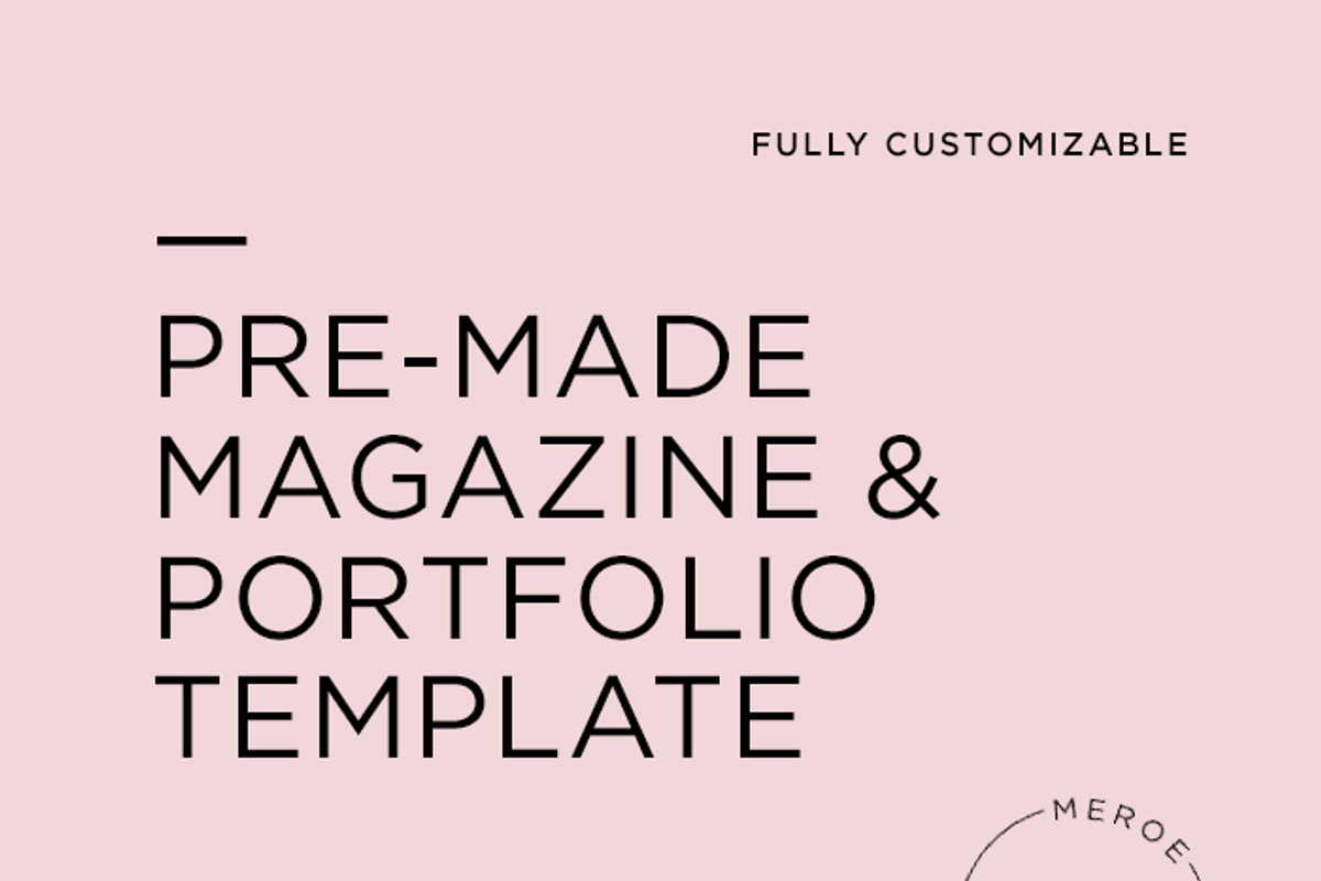 SALE - 30% off -The Olivia Portfolio, a Brochure Template by STUDIO MEROE (Photo 9 of 10)