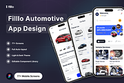 Filllo Automotive App UI Kit, an UI Kit Template by floxui (Thumbnail 1 of 7)