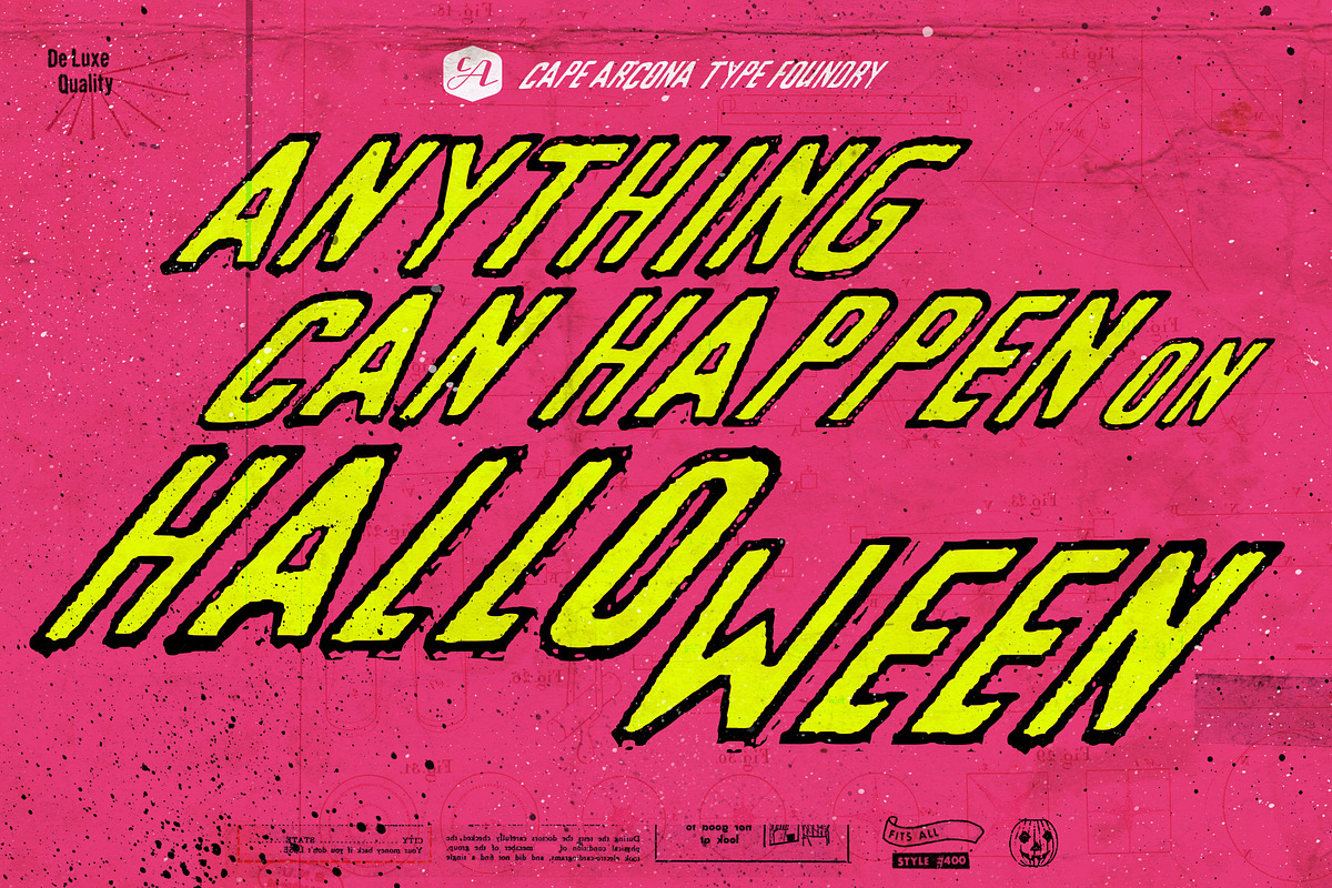 CA WeirdStories, a Sans Serif Font by Cape Arcona Type Foundry (Photo 6 of 7)
