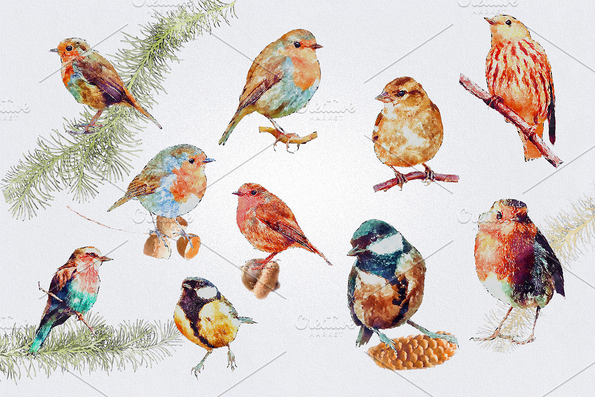 Winter Christmas - Collage creator, an Illustration by Pachel (Photo 4 of 15)