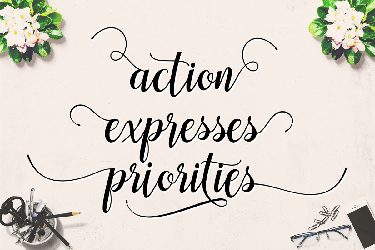 Hellifa Script, a Script Font by Barland Design (Photo 4 of 7)