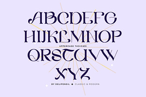 TC - Modern Serif Typeface