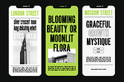 GC Horizon - Modern Bold Condensed, a Sans Serif Font by Glyphonic (Thumbnail 7 of 15)