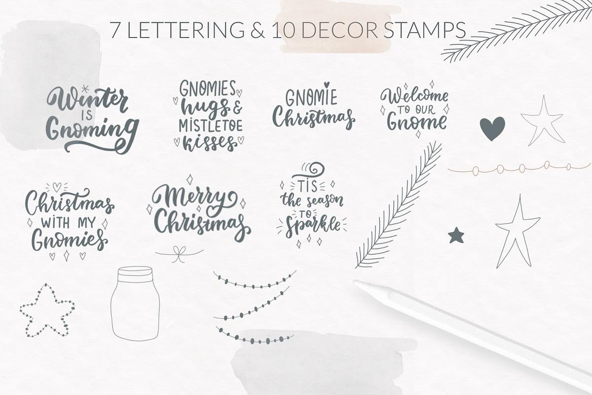 Holidays Procreate BUNDLE, a Brush Add-On by Let's Art (Photo 18 of 24)