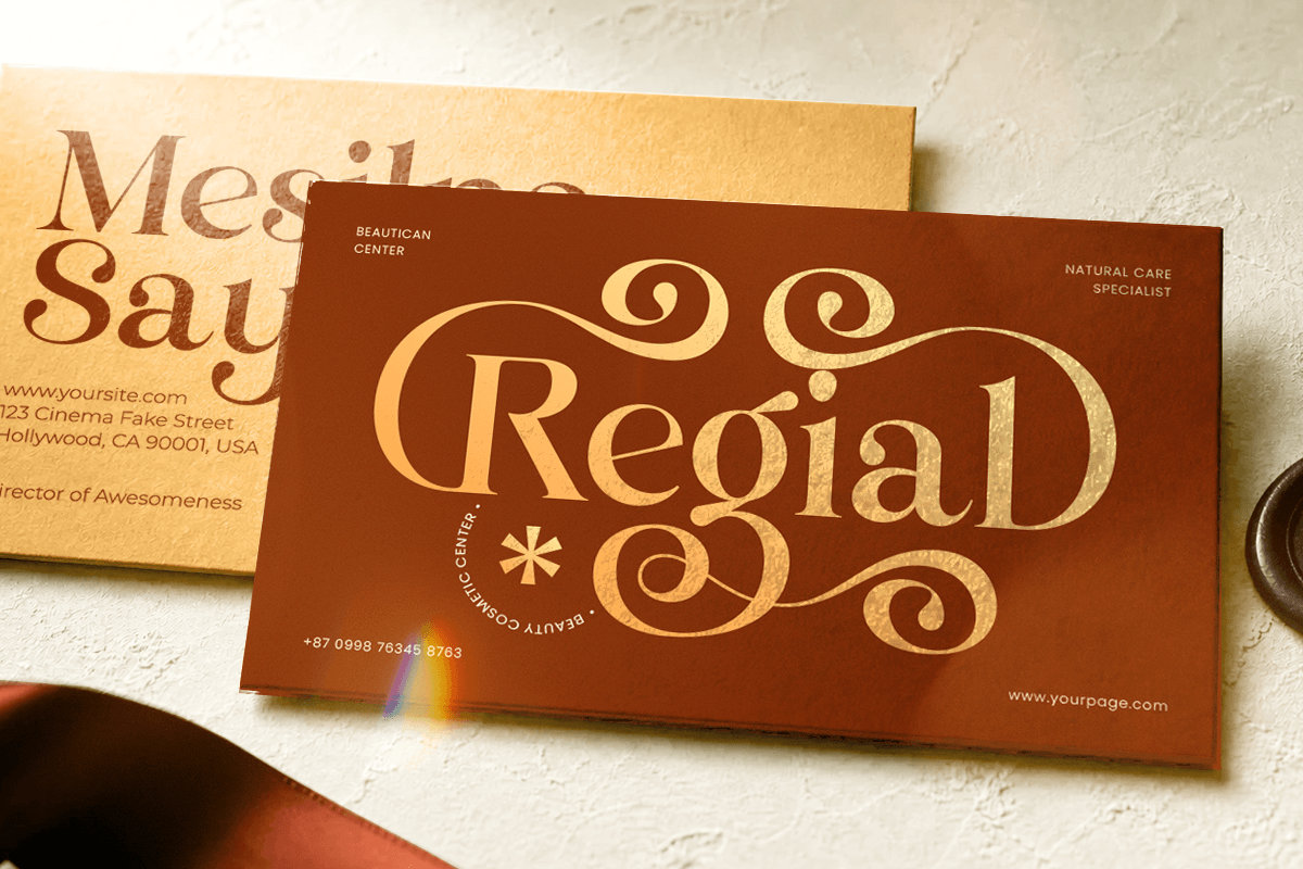Hellian - Modern Lavish Luxury Font, a Serif Font by Sensatype (Photo 6 of 13)