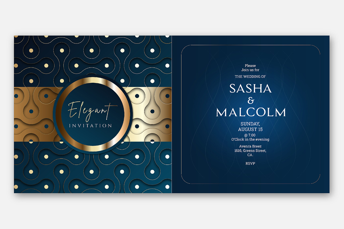 175+ Abstract Vector Invitations, an Invitation Template by M6 Gallery (Photo 57 of 126)