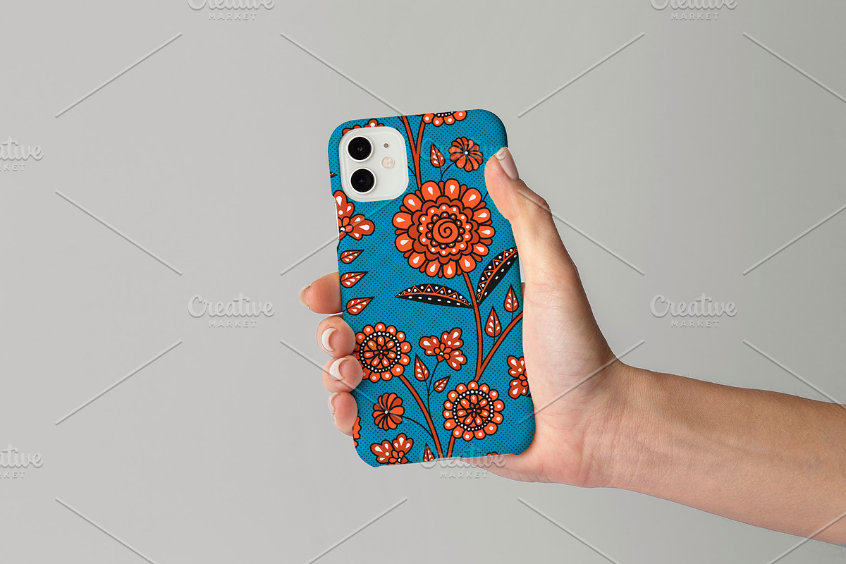 African Flowers, seamless pattern, a Pattern Graphic by Sveta Aho (Photo 4 of 5)