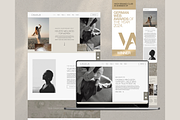 Beige Squarespace Template, a Squarespace Template by highbrandclub (Thumbnail 1 of 9)