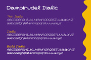 Dampfnudel, a Sans Serif Font by takoliko (Thumbnail 10 of 13)