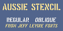 Aussie Stencil JNL