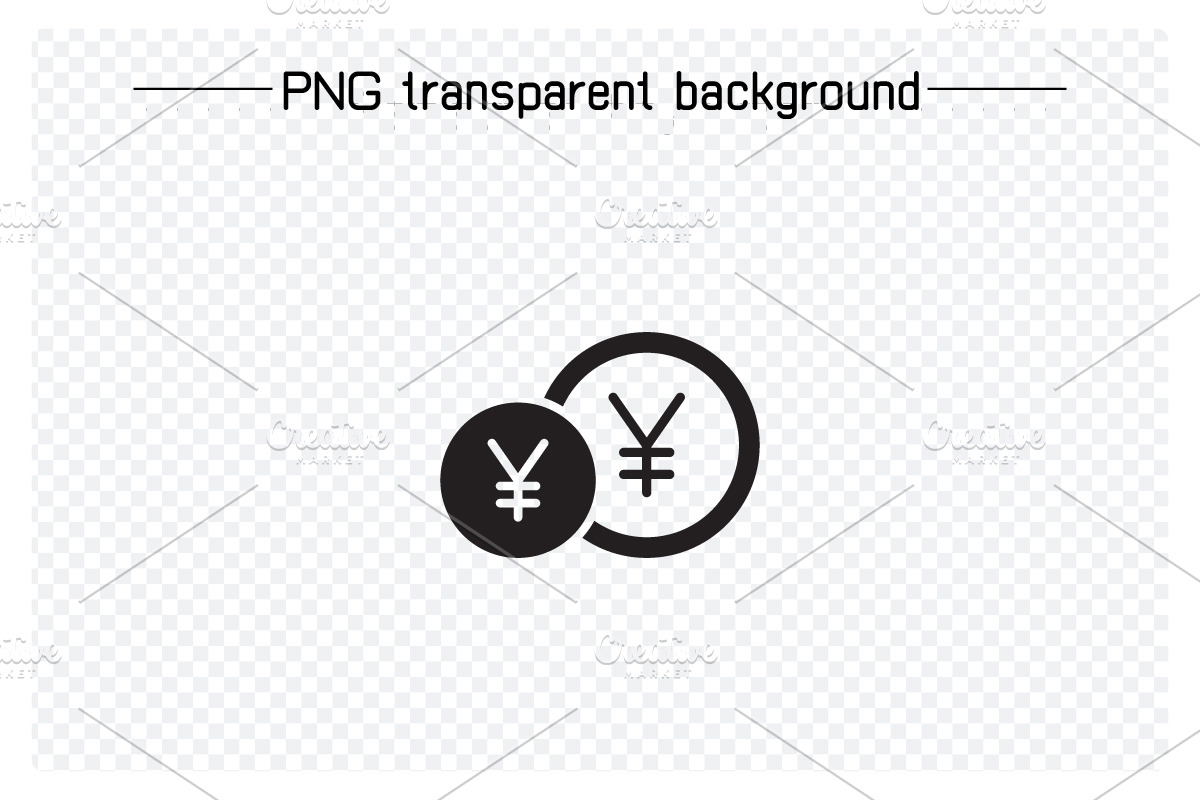 Yuan Cash Money Icons Set, a Finance Illustration by Designfour (Photo 6 of 7)