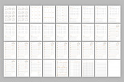2027 Planner Template (P047-27-M), a Stationery Template by mikhailmorosin (Thumbnail 2 of 10)