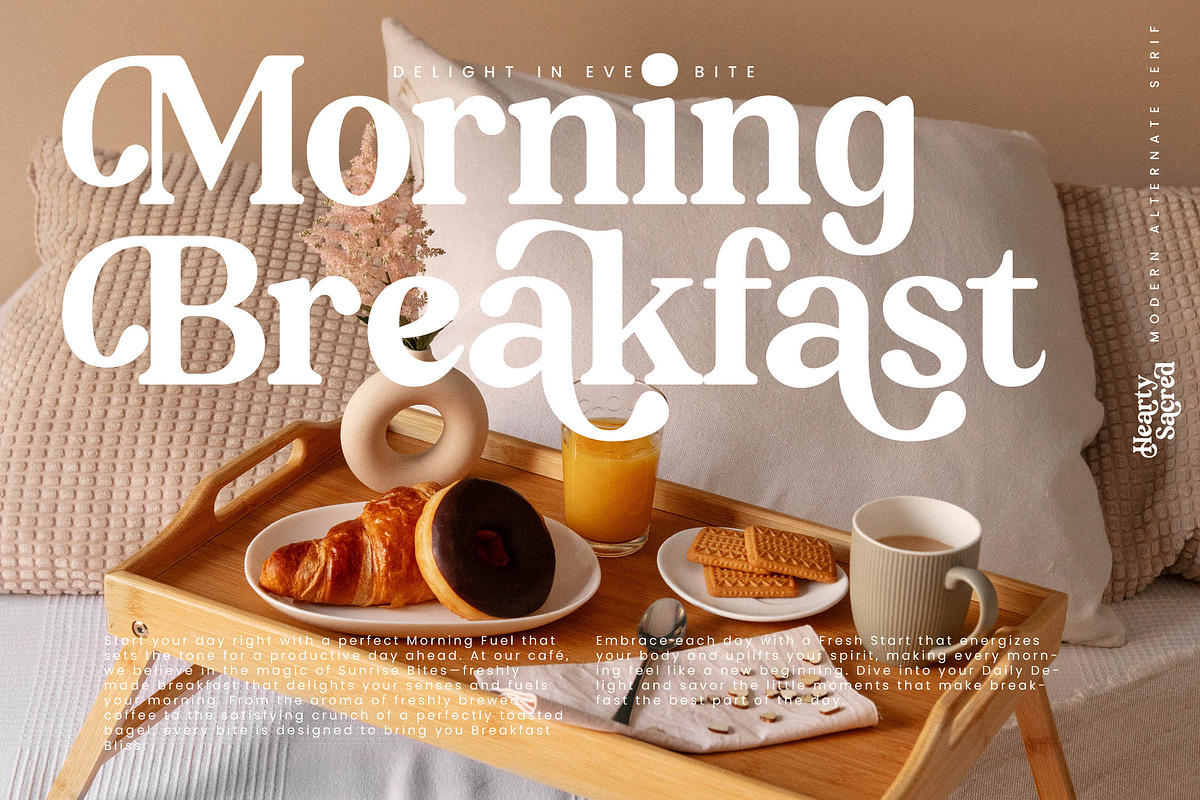 Hearty Sacred Modern Serif Font, a Serif Font by timelesstype.co (Photo 9 of 20)