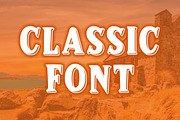 SUPER BLONDE, a Slab Serif Font by Fourteen Letter (Thumbnail 6 of 7)