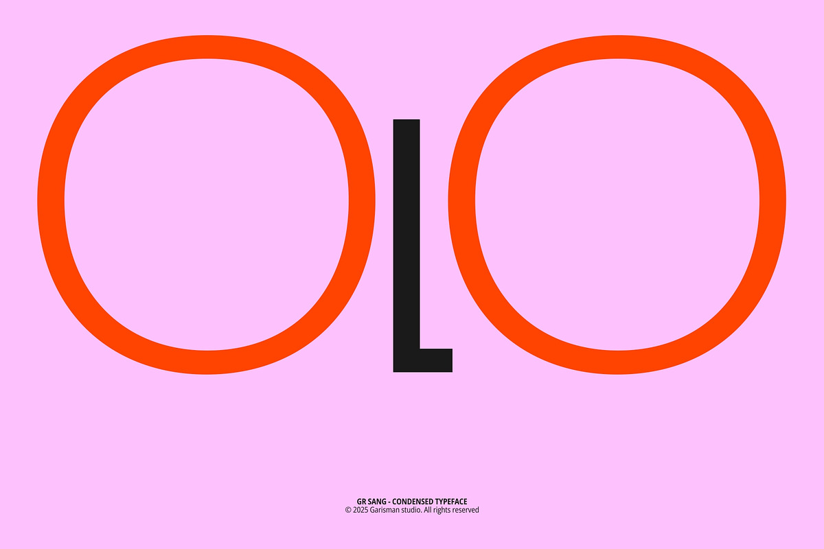 GR SANG - Condensed Display Typeface, a Sans Serif Font by Garisman Std (Photo 16 of 16)